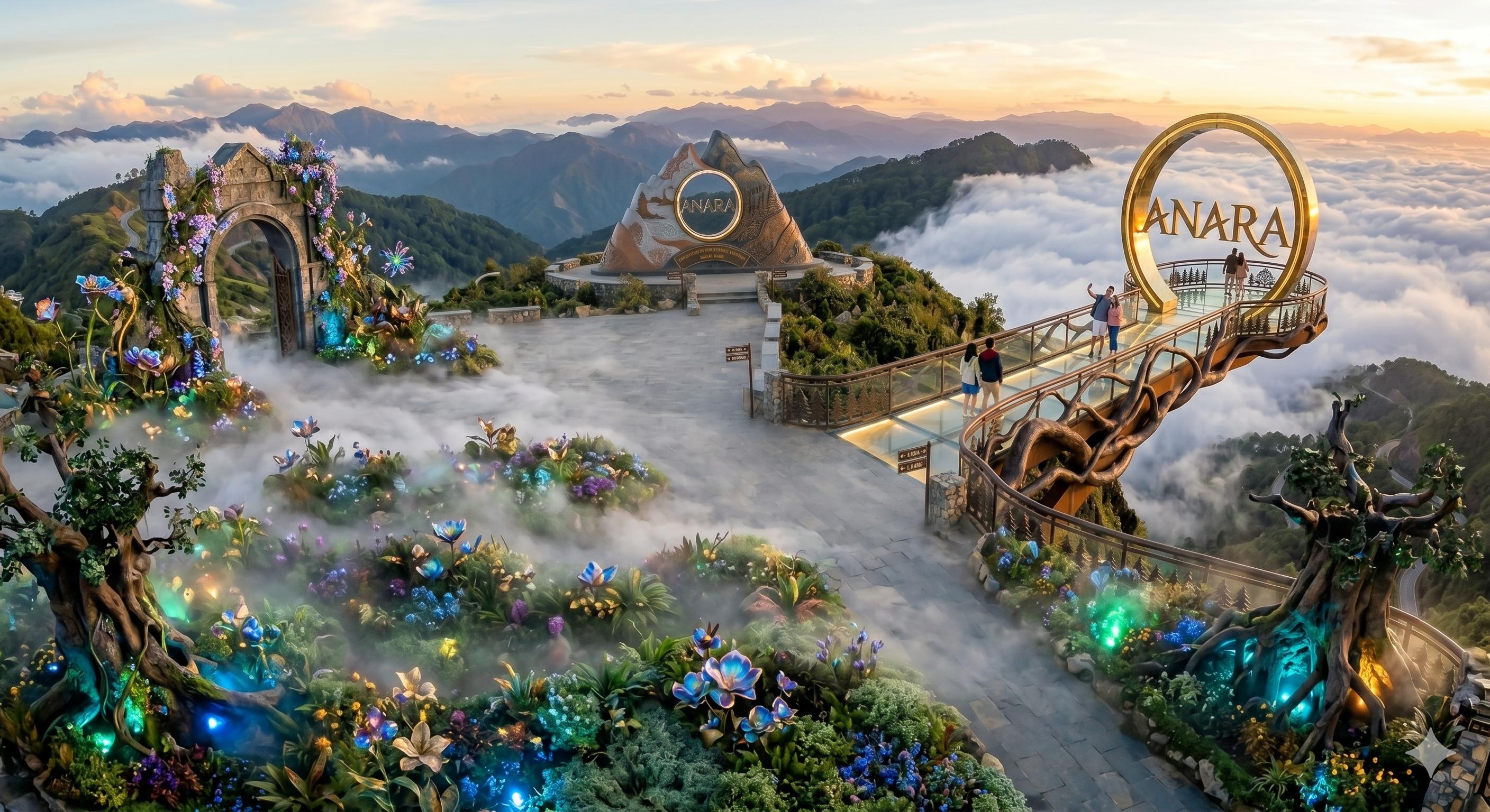 Toàn cảnh 360 độ Anara Peak